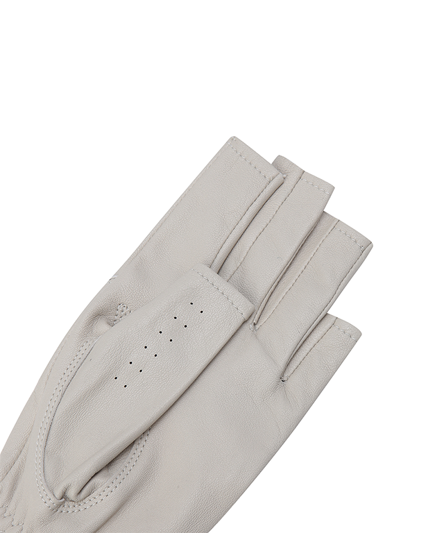 Women's Two Handed Nail Gloves - Beige