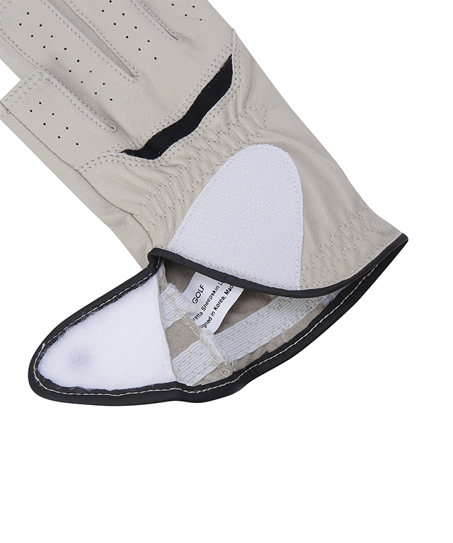 Women's Two Handed Nail Gloves - Beige