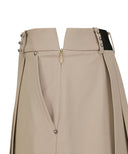 [Signature] ANEW Golf Women's Pleated Golf Skirt Half H/PT - Beige