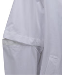 [Legacy Sale] Men's Highneck Windbreaker Jacket - White