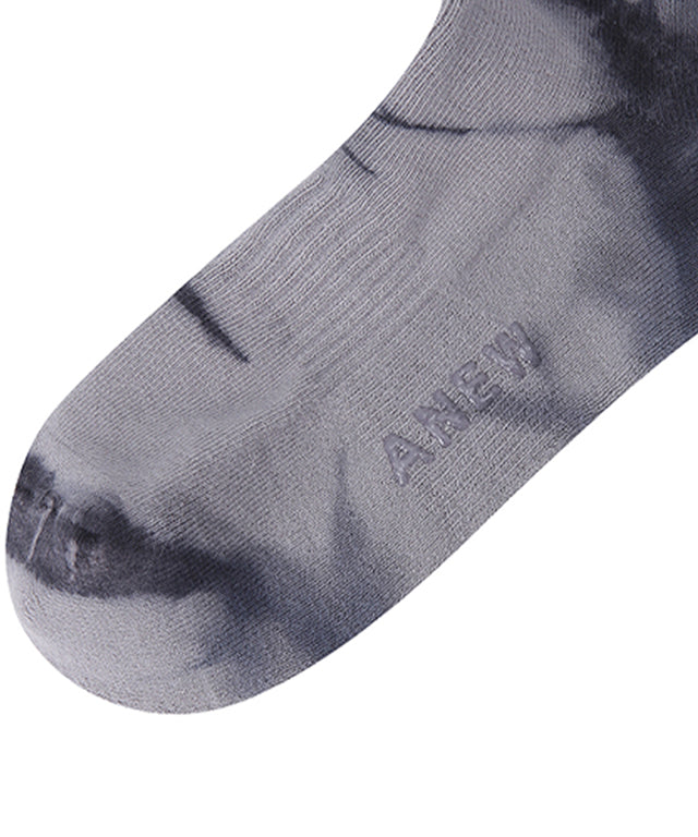 Tie-Dye Medium Neck Socks- 3 Colors