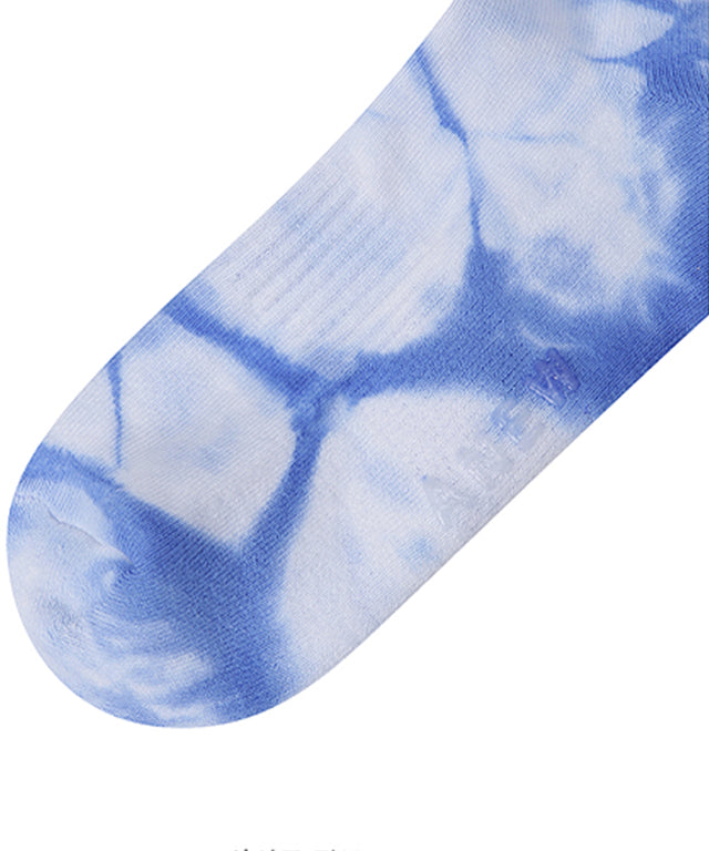 Tie-Dye Medium Neck Socks- 3 Colors