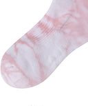 Tie-Dye Medium Neck Socks- 3 Colors
