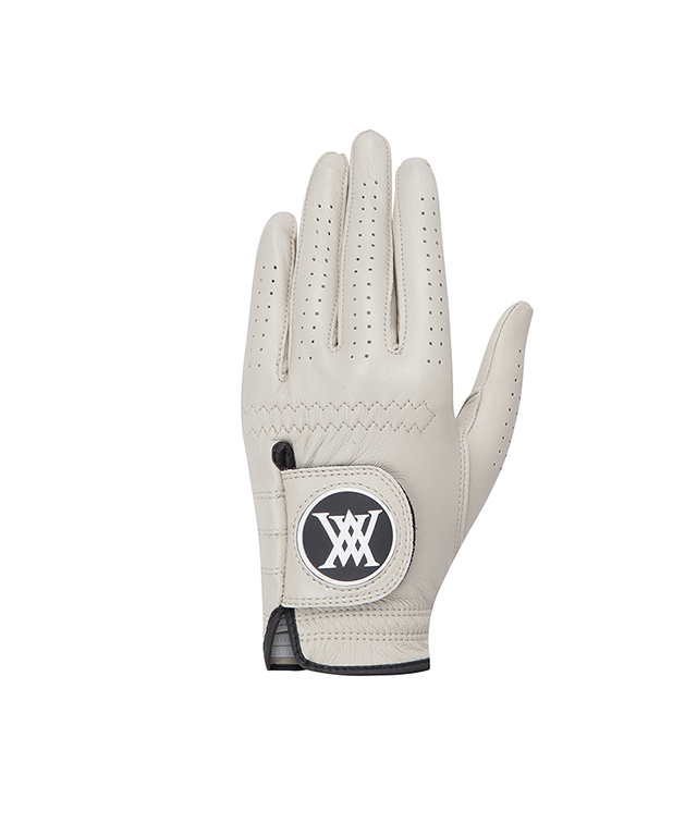 Women's Two Hand Solid Gloves - Beige