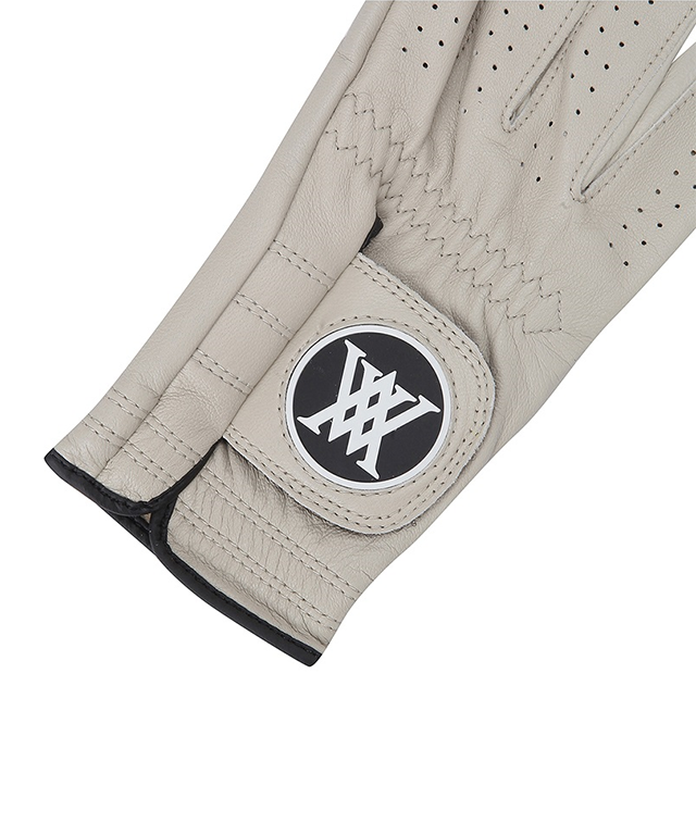 Women's Two Hand Solid Gloves - Beige