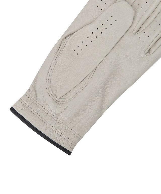 Women's Two Hand Solid Gloves - Beige