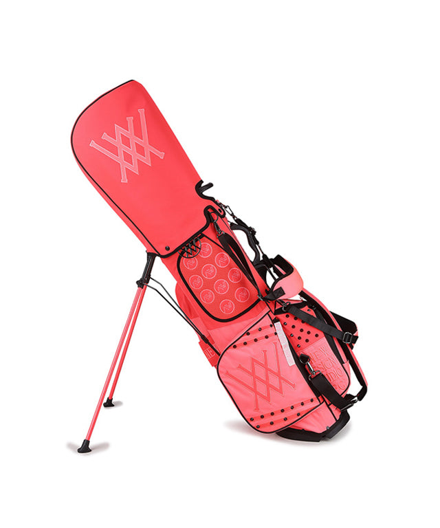 Two-Color Stand Bag - Light Pink