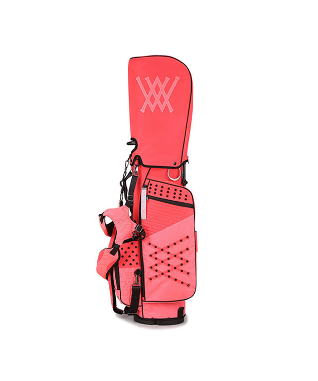 Two-Color Stand Bag - Light Pink