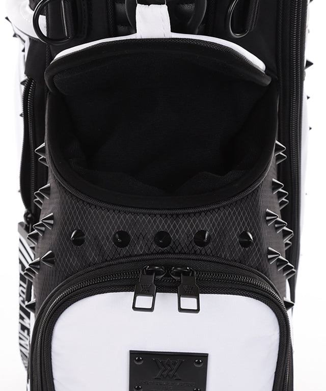Two-Color Stand Bag - Black