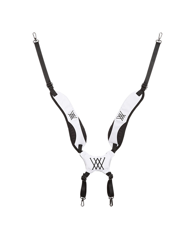 Two-Color Stand Bag - Black