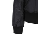 Women's Thinsulate Detachable Padding MA-1 JK - Black