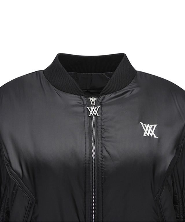 ■ANEW GOLF■ WOMEN SP 2IN1 MA1 JACKETLG Women's MA-1 Jacket - Black – Anew Golf USA
