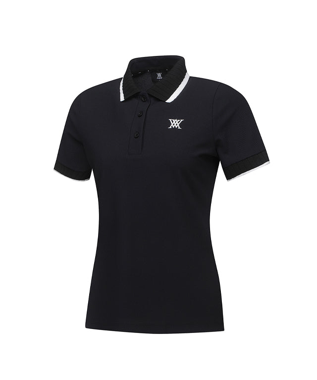 Women's Back Signature Logo Pique Short T-Shirt