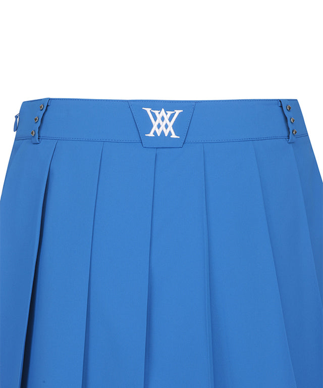 Women's Belt Point Pleats Half Pants