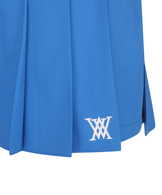 Women's Belt Point Pleats Half Pants