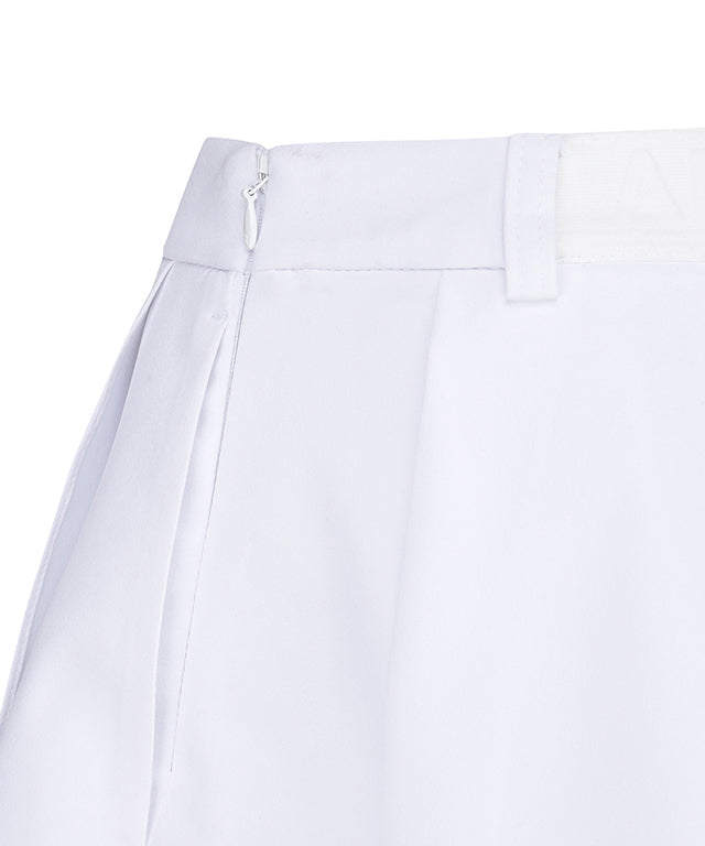 Women's Bubble Flare Skirt -  White