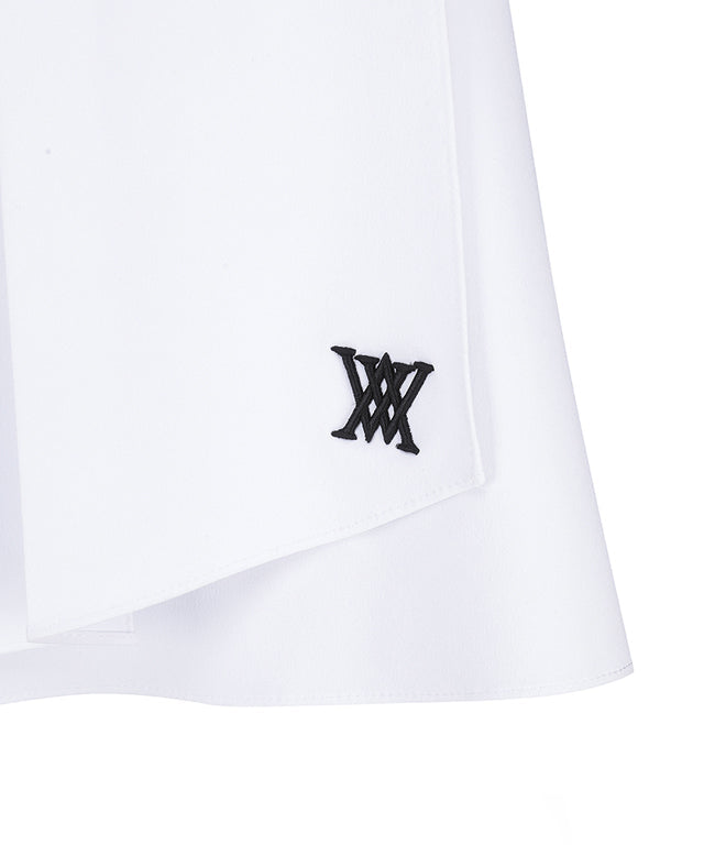 Women's Bubble Flare Skirt -  White
