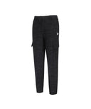 Women's Camo Pattern Jogger Long Pants - Black