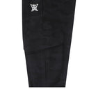 Women's Camo Pattern Jogger Long Pants - Black