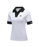 [Legacy Sale] Women's Collar Transform Sleeved Long T-Shirt - White