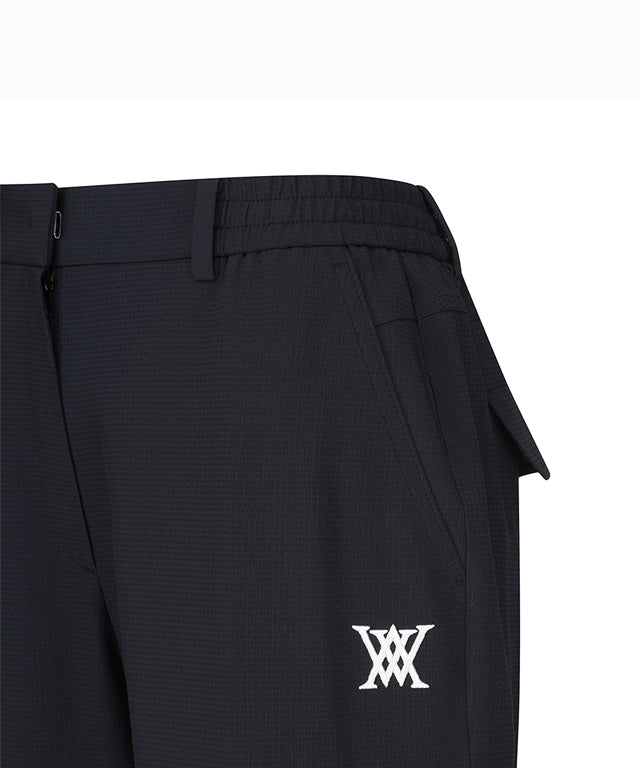 Women's Deformation Mesh Jogger Long Pants - 2 Colors