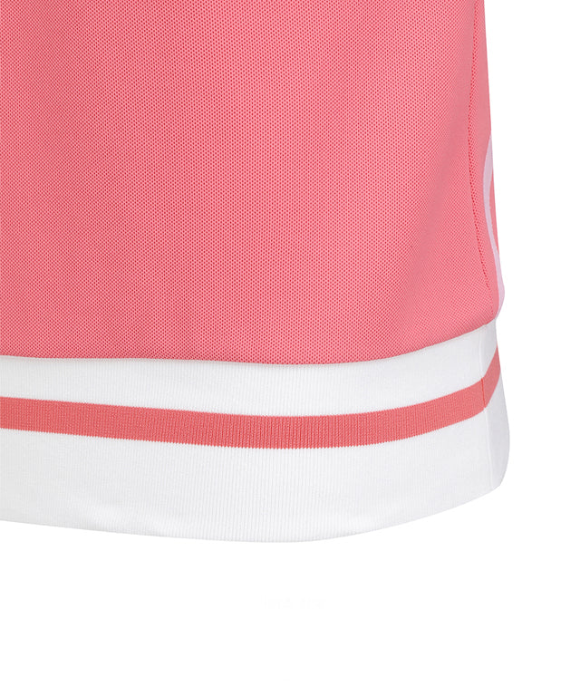Women's Essential Signature Long T-Shirt - Coral
