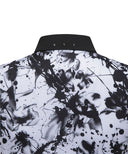 Women's Flower Pattern Short T-Shirt - White