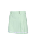 Women's Half Pleats Under Line Point Skirt - Light Green