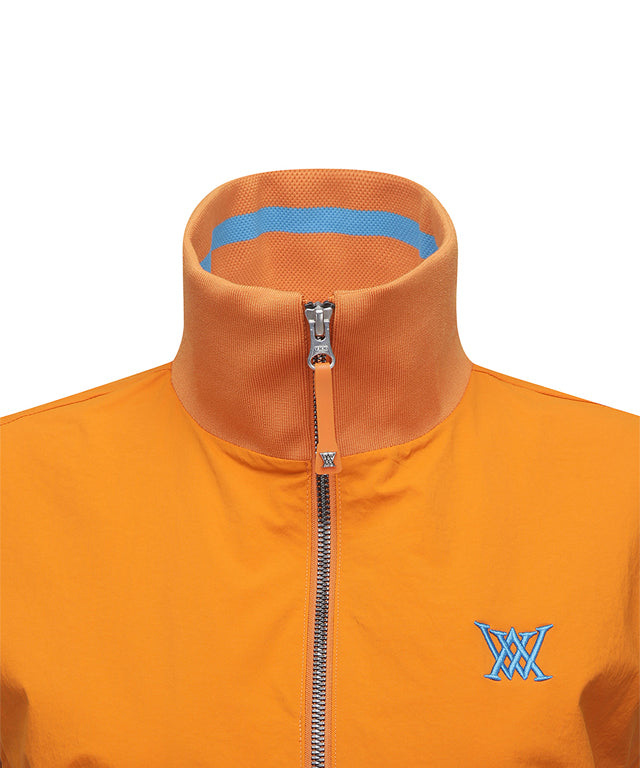 Women's Line Point Wide Neck Vest - Orange