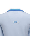 [Legacy Sale] Women's Logo Combination Pastel Sweater - Sky Blue