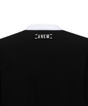 [Signature] Women's Logo Intarsia Cardigan - Black