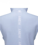 Women's Logo Point Hoodie Vest - Sky Blue