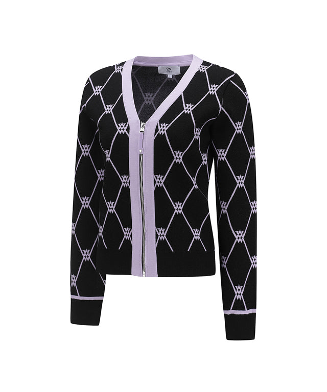 Women's Monogram Logo Entrasia Cardigan