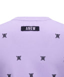 Women's Monogram Logo Point Pullover Sweater - Lavender