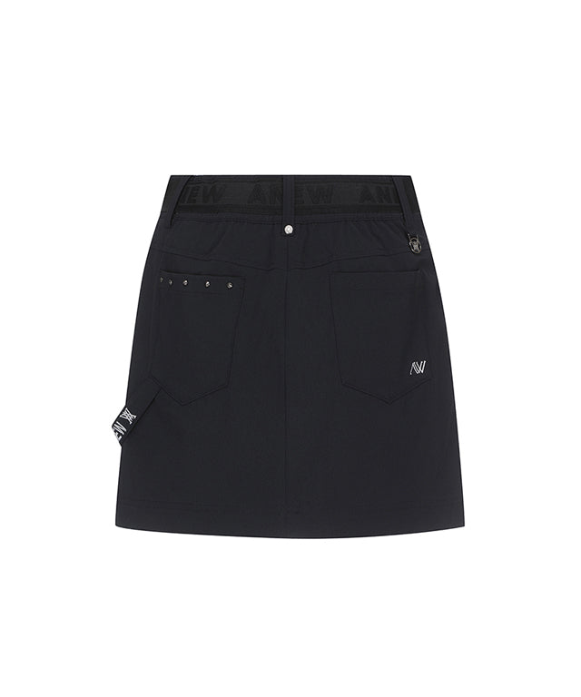 Out Cago Pocket Skirt - Black