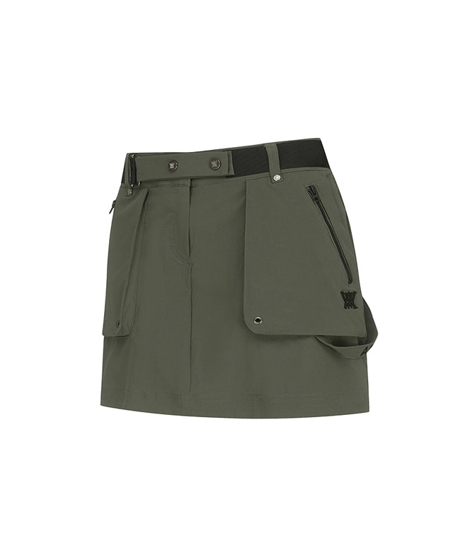 Women's Out Cago Pocket Skirt - Khaki