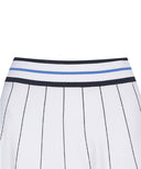 Preppy  Set-Up Skirt - White