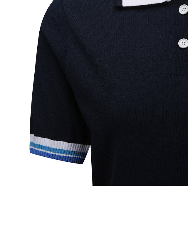 Women's Preppy Set Up Sweater - Navy