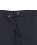 Women's Ribstop Pocket Jogger Long Pants - Black