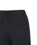 Women's Ribstop Pocket Jogger Long Pants - Black