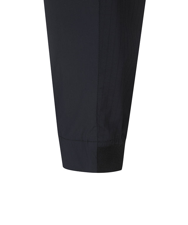 Women's Ribstop Pocket Jogger Long Pants - Black