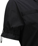 Women's Short Sleeve Anorak Jacket - 2 colors