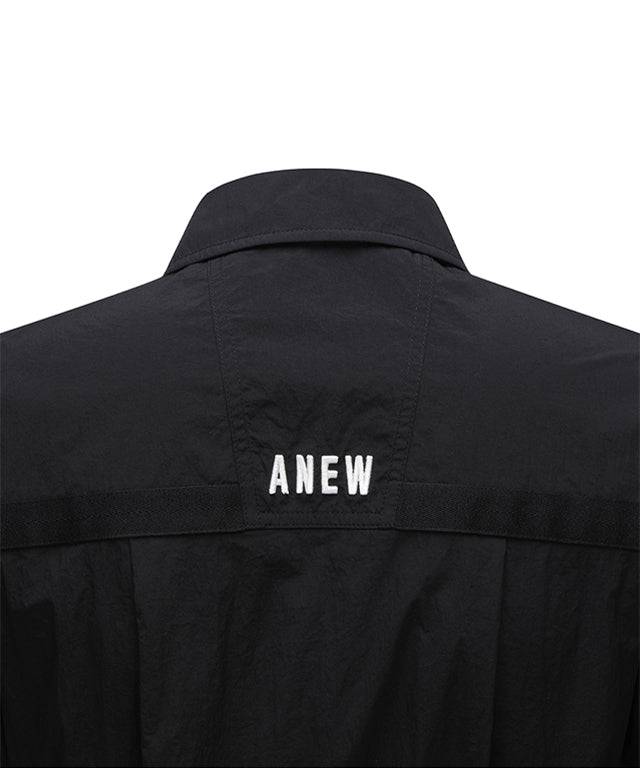 Women's Short Sleeve Anorak Jacket - 2 colors