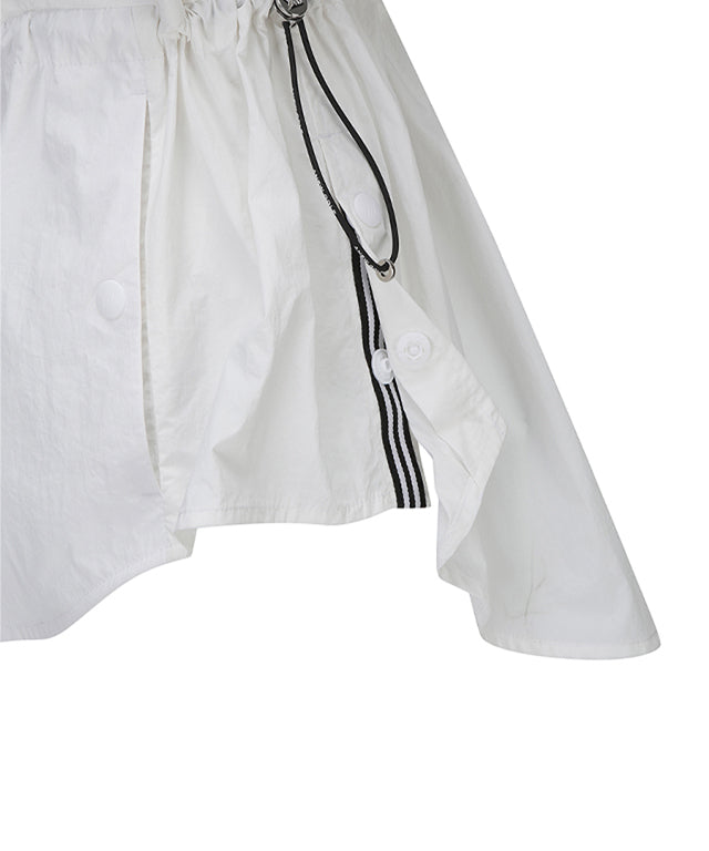 Women's Short Sleeve Anorak Jacket - 2 colors