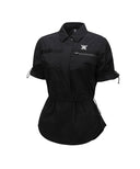 Women's Short Sleeve Anorak Jacket - 2 colors