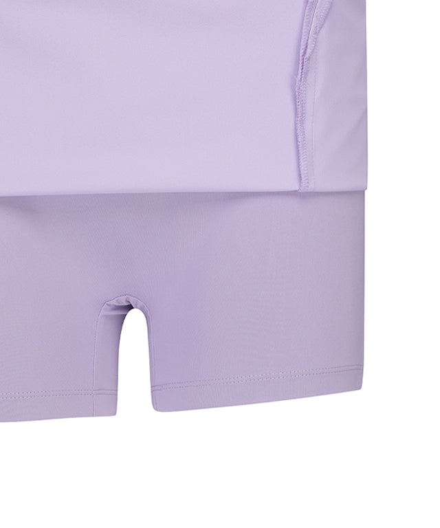 Women's Side Pocket Point H-Line Skirt