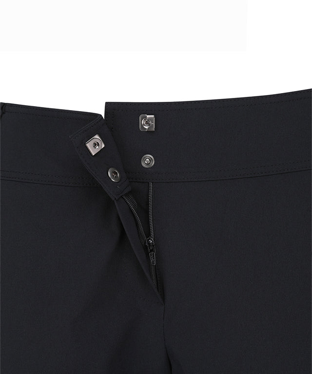 Women's Side Point Cabra Half Pant - Black