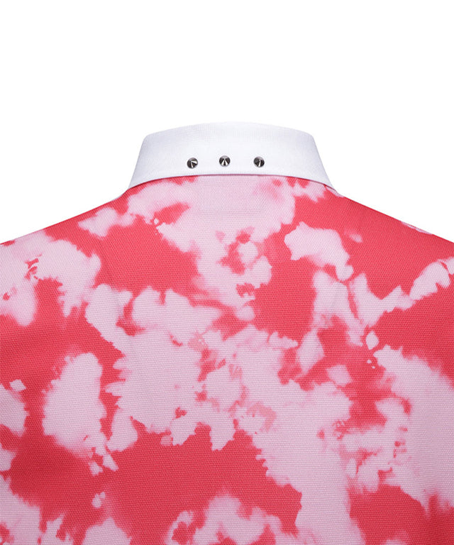 [Season End] Women's Spread DTP Short T-Shirt - Hot Pink
