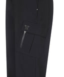 Women's Tricot Jogger Long Pants- Black