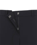 Women's Tricot Jogger Long Pants- Black